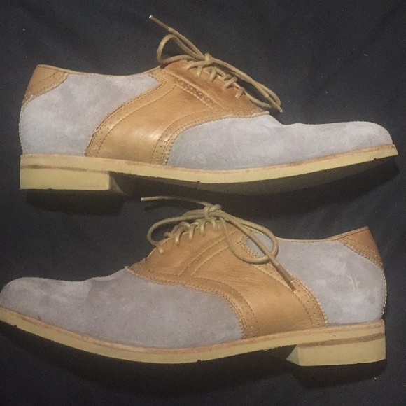 FRYE Suede & Leather Oxfords - Picture 2 of 7